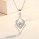 Fashion Water Cube Girls Pendant Jewelry