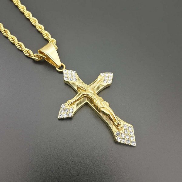 Men's Fashion Personality Cross Pendant